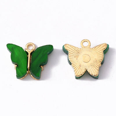 Alloy Acrylic Pendants