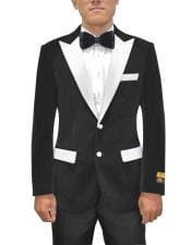 Velvet-Tux101 Black + White