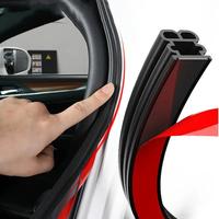 Car Door Rubber Seal Strip, 5M Double Layer Weather Strip, Waterproof & Noise Reduction Car Door Seal Strip, Universal Car Ex...