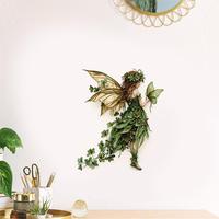 Butterfly Fairy Pattern Wall Sticker, Self Adhesive Wall Decal, Decorative Sticker for Home Bedroom Living Room, Home Decor, ...
