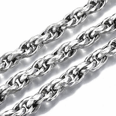 Tarnish Resistant 304 Stainless Steel Rope Chains