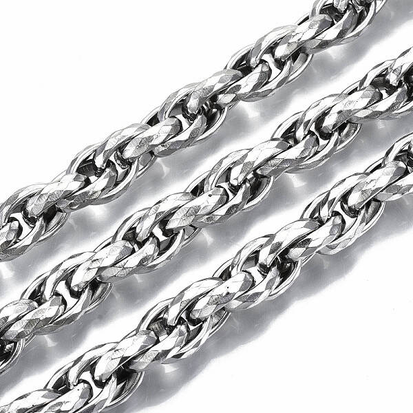 Tarnish Resistant 304 Stainless Steel Rope Chains