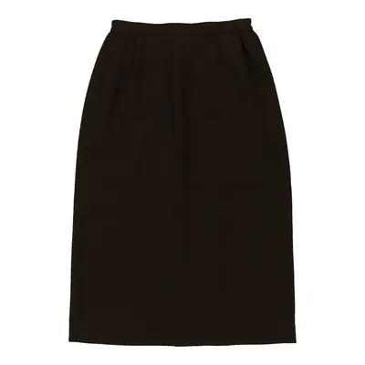 Valentino Midi Skirt - 24W UK 4 Brown Wool | Size: UK 4