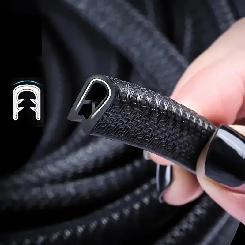 Car Door Anti-collision Rubber Strip for Summer, Soundproof & Dust-proof Rubber Strips, Car Door Protective Strip For Cars & ...