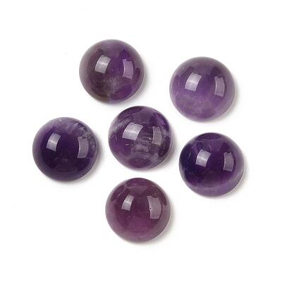 Natural Amethyst Cabochons