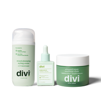 Michelle's Divi Bundle 2.0 – Divi Strand Plumping Styling Cream, Scalp Serum, Whipped Treatment Mask