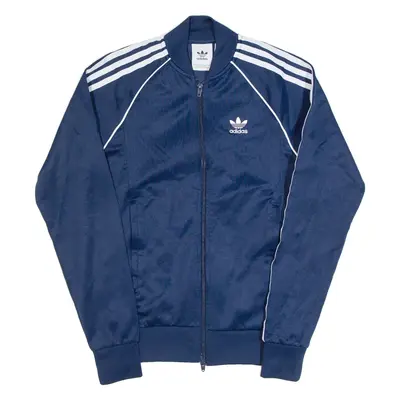 ADIDAS ORIGINALS Mens Track Jacket Blue XS