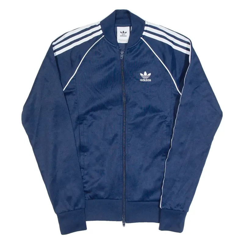 ADIDAS ORIGINALS Mens Track Jacket Blue XS