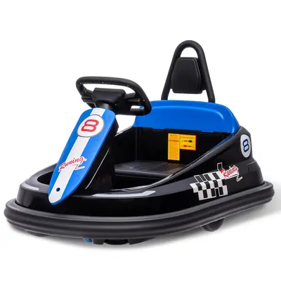 Garvee Ride - B Series: 6V Electric Ride-On with 360° Spin, 2 Speeds, Lights, Music, Horn, PP+Metal, Safety Belts, Anti-Coll...