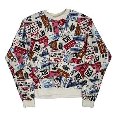 Ivy Park Adidas Graphic Sweatshirt - XS Multicoloured Cotton