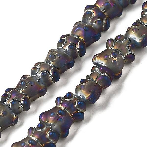 Electroplate Glass Beads Strands