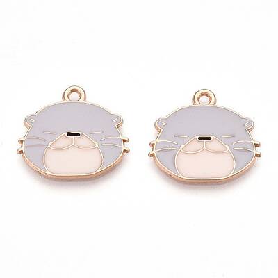 Alloy Enamel Pendants