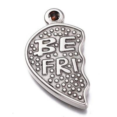 304 Stainless Steel Split Pendants