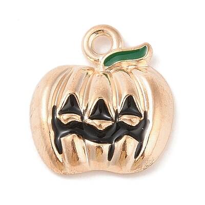 Halloween Theme Alloy Enamel Pendants