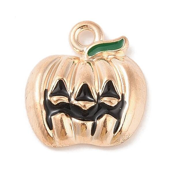 Halloween Theme Alloy Enamel Pendants