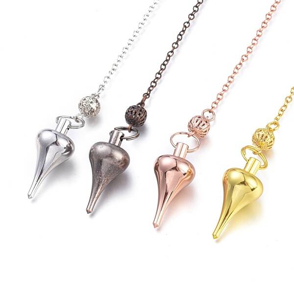 Brass Pointed Dowsing Pendulums