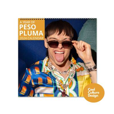 Peso Pluma Calendar Vol.1 - 2024 Calendar, Wall Calendar 2024, Planner 2024