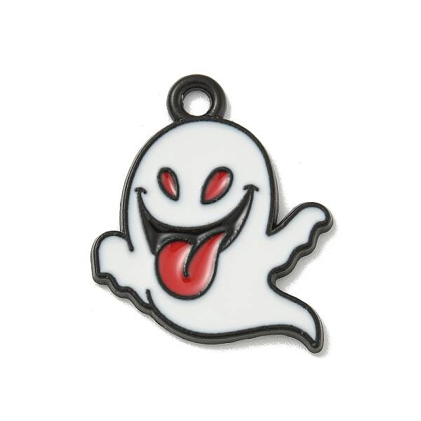 Halloween Theme Alloy Enamel Pendants