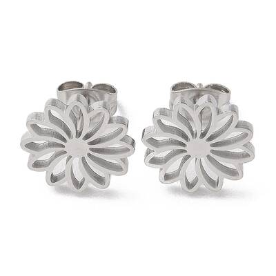 Non-Tarnish 304 Stainless Steel Stud Earrings