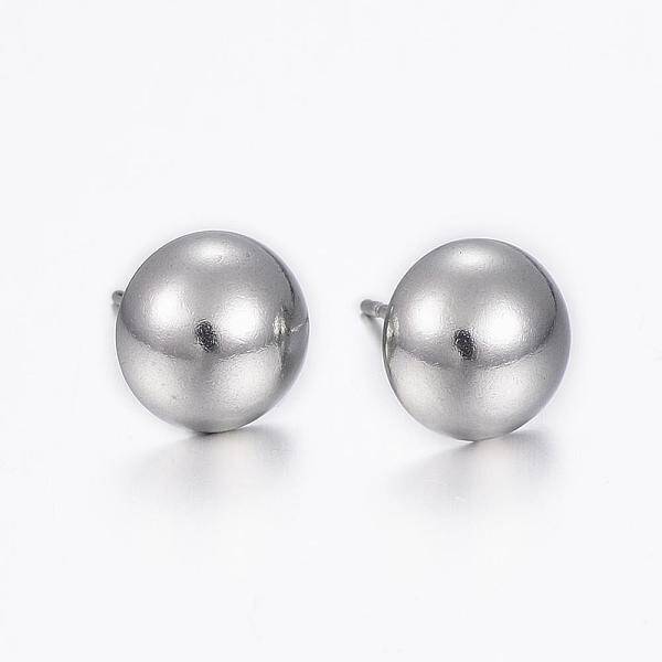 Tarnish Resistant 304 Stainless Steel Stud Earrings