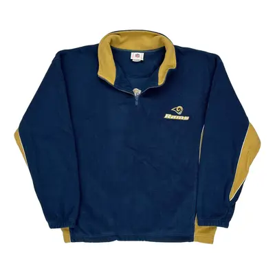 Los Angeles Rams Nfl Fleece - XL Blue Polyester | Size: x-large
