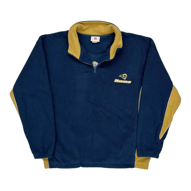 Los Angeles Rams Nfl Fleece - XL Blue Polyester | Size: x-large