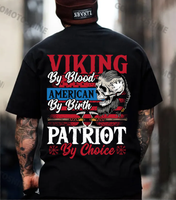 Viking By Blood Tee – American Patriot Shirt for Men | 4th of July USA Pride T-Shirt, Gift For Men, Father's day Gift Fathe...