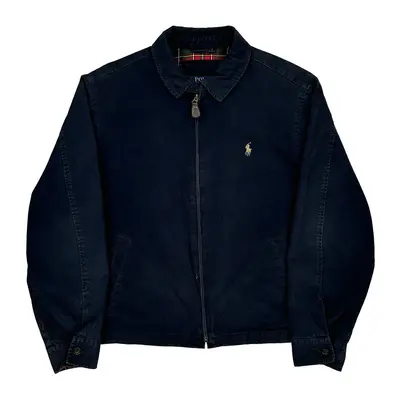 Ralph Lauren Harrington Jacket - Large Navy Cotton