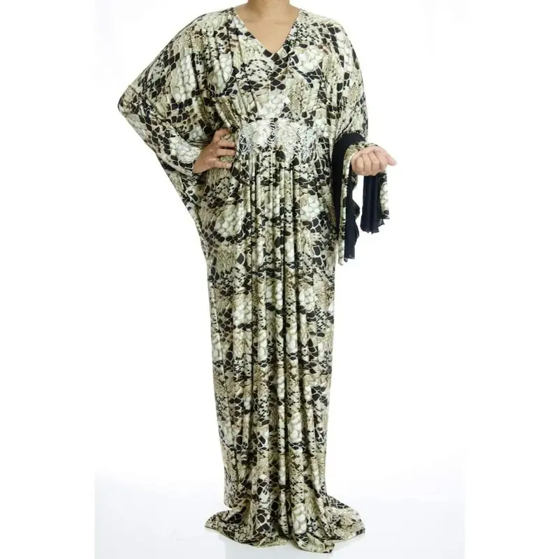 Snakey  Jersey Abaya