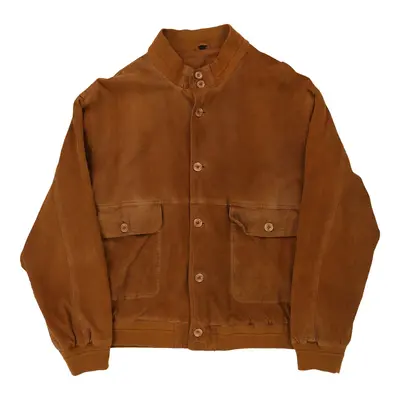 Unbranded Suede Jacket - Large Brown Suede