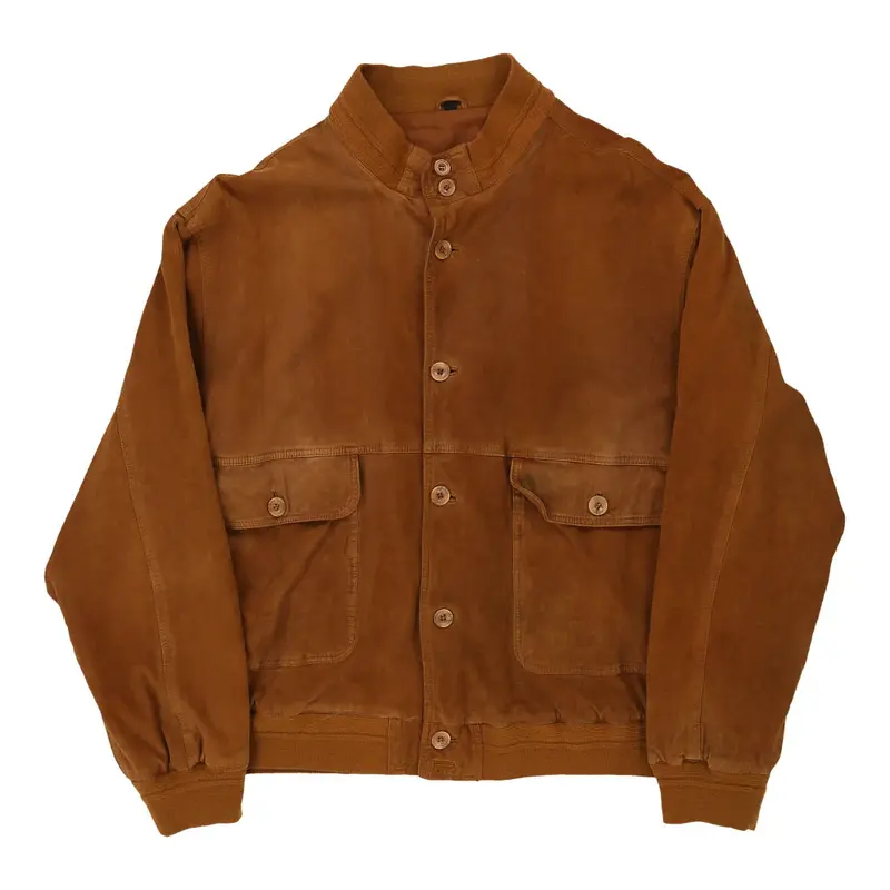 Unbranded Suede Jacket - Large Brown Suede