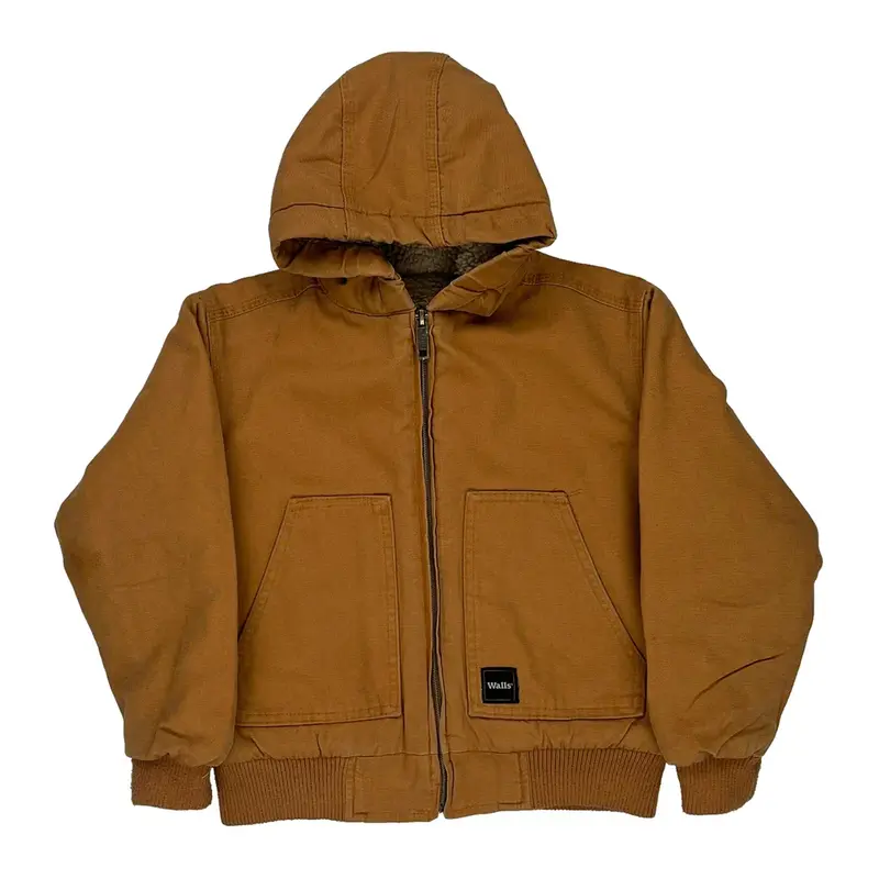 Age 5 Walls Jacket - Small Brown Cotton