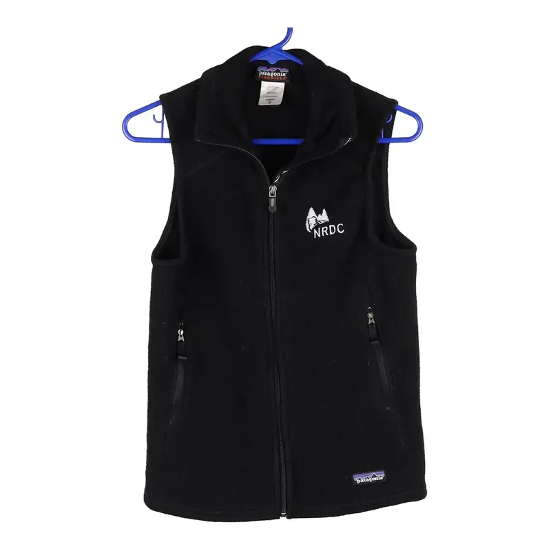 NRDC Synchilla Patagonia Fleece Gilet - Medium Black Polyester