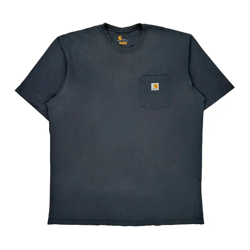 Carhartt Tall T-Shirt - XL Navy Cotton