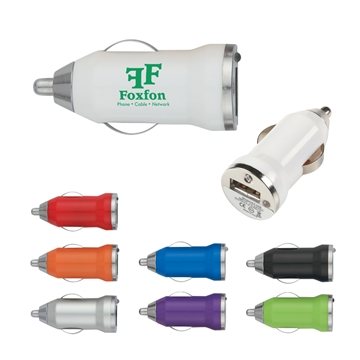 100 Promotional On-The-Go Car Adapter - Short Circuit Protection