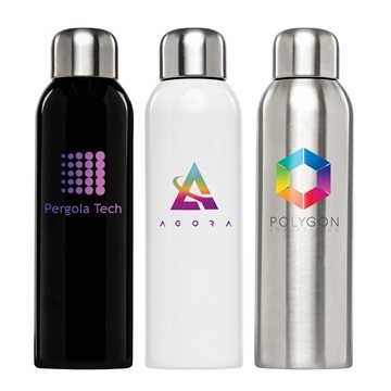 75 Custom Ohana - 28 oz. Stainless Water Bottle - ColorJet - Leak ...