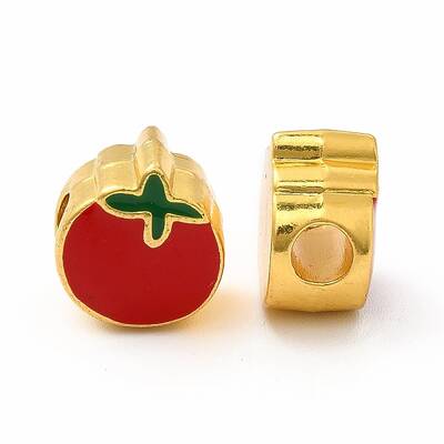 Rack Plating Alloy Enamel Beads