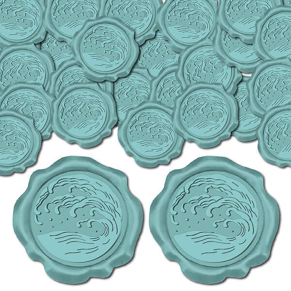 Adhesive Wax Seal Stickers