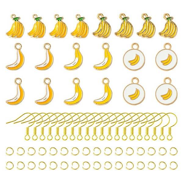 DIY Banana Dangle Earrings