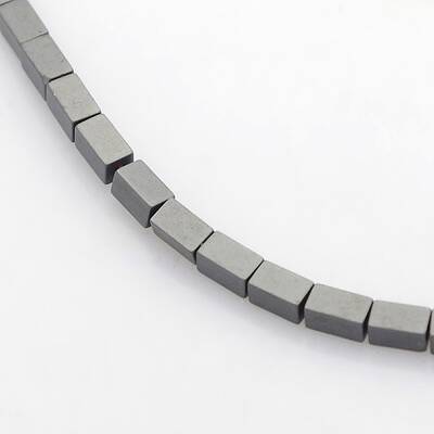 Electroplate Non-magnetic Synthetic Hematite Beads Strands
