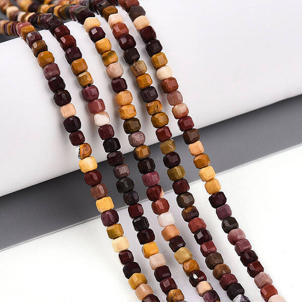 Natural Mookaite Beads Strands