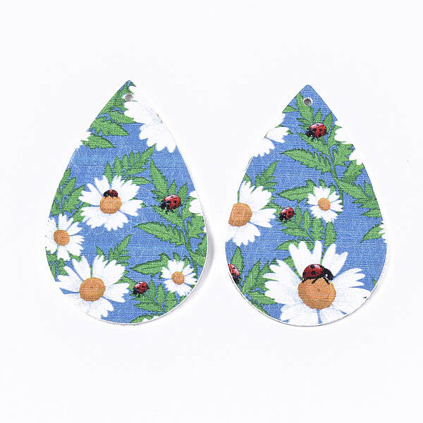 PU Leather Big Pendants