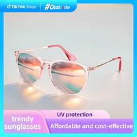 FEICE 2 Pairs Polarized Sunglasses Women Fashion LuxurySunglasses | Rare Pink Oval Retro Glasses | UV400 Protection | Trendy ...