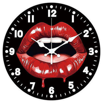 MDF Printed Wall Clock
