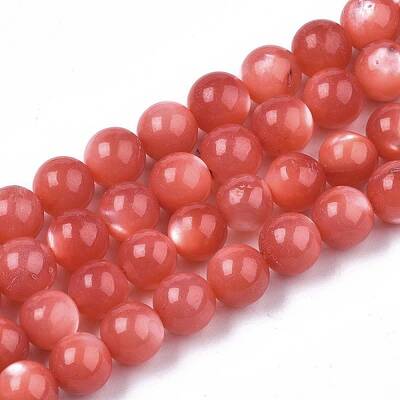Natural White Shell Mother of Pearl Shell Beads Strands