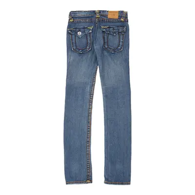 Made in USA Billy Big T True Religion Skinny Jeans - 27W UK 4 Blue Cotton