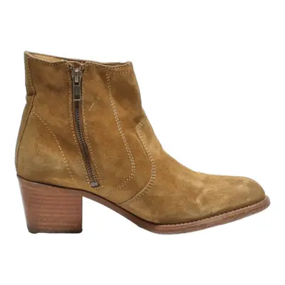 A.P.C. Chelsea Boots Brown Leather Womens UK 7
