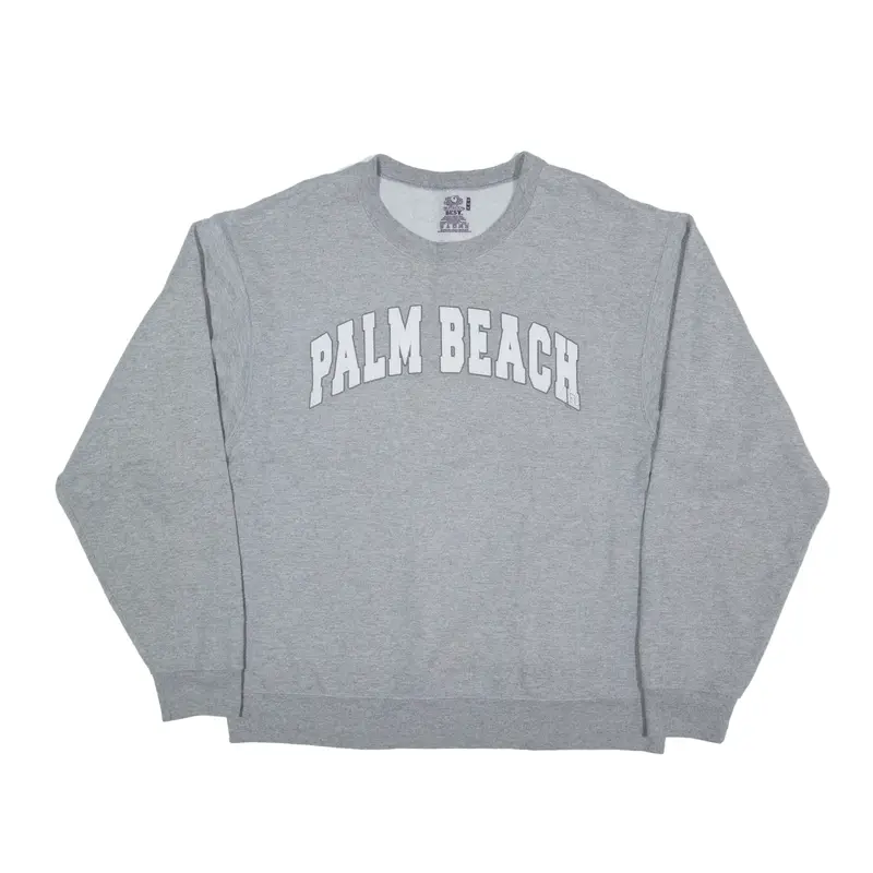 FRUIT OF THE LOOM Palm Beach Sweatshirt Grey Mens M