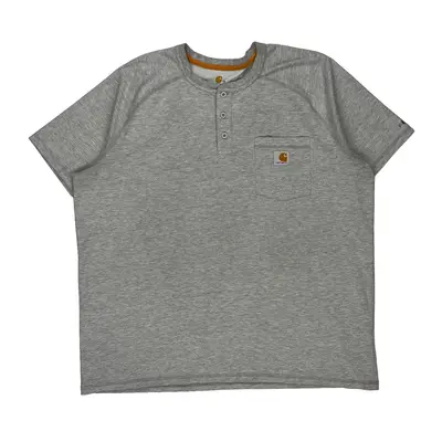 Loose Fit Carhartt T-Shirt - XL Grey Cotton Blend