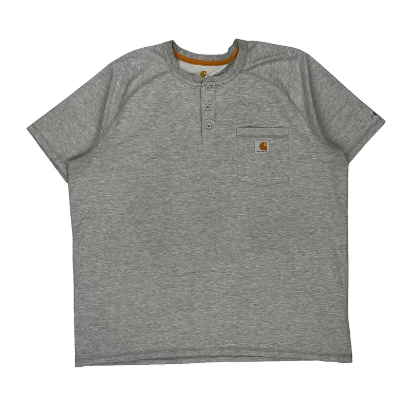 Loose Fit Carhartt T-Shirt - XL Grey Cotton Blend